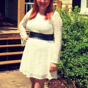 H&M White Lace dress